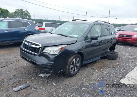 2017 Subaru Forester 2.5I Premium from USA, damaged, VIN JF2SJAEC5HH401122